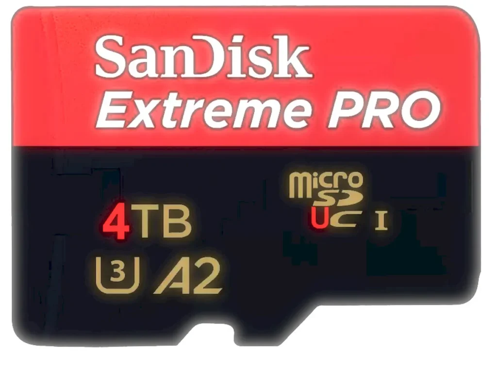 SanDisk anunciou os primeiros cartões SD de 8 e microSD de 4 TB