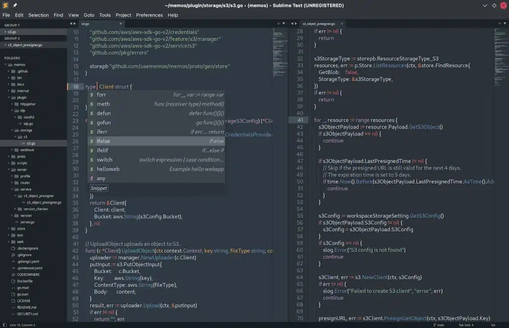 Sublime Text 4180 lançado com melhorias e correções