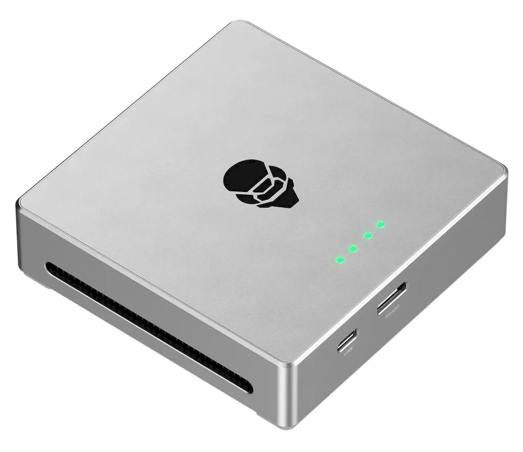 TB4S-OC, um gabinete SSD de 4 baias com portas OCuLink e USB4