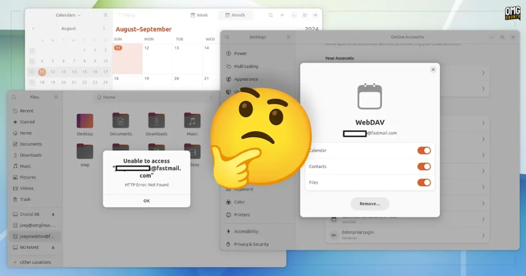 Ubuntu 24.04 está recebendo uma correção para o WebDAV