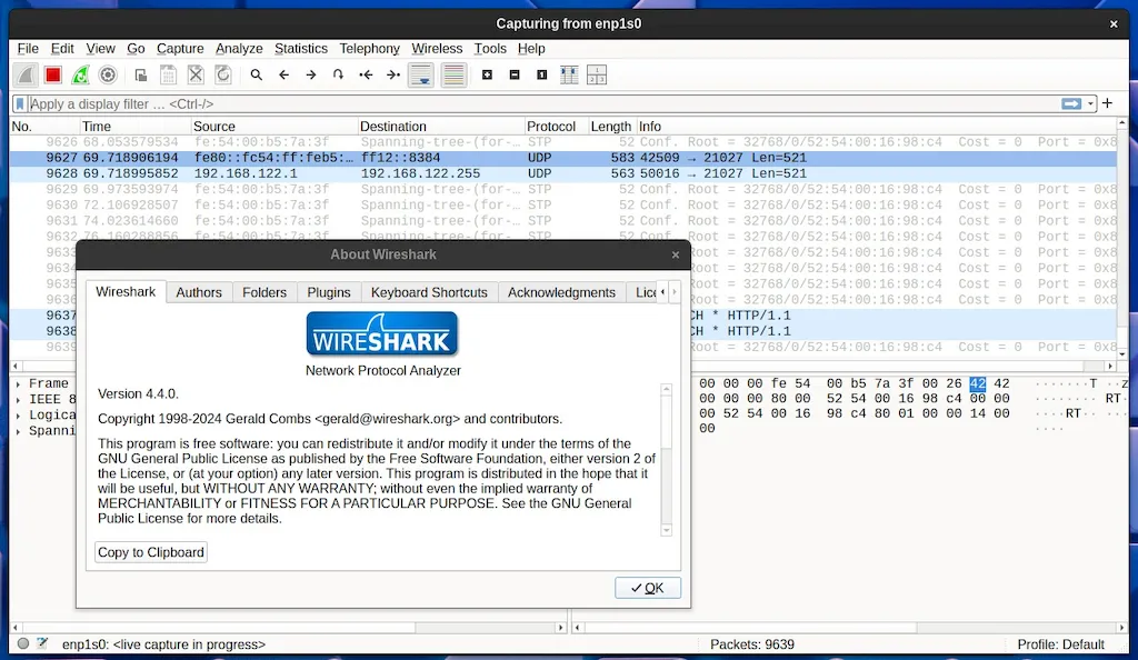 Wireshark 4.4 lançado com grandes melhorias