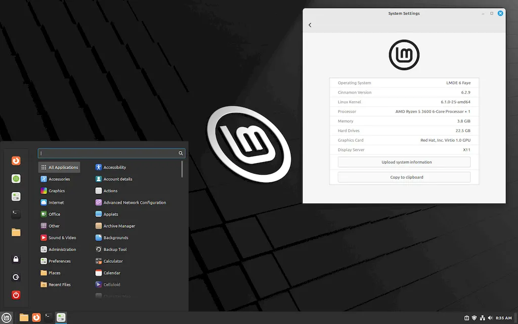 Confira as novidades do projeto Linux Mint