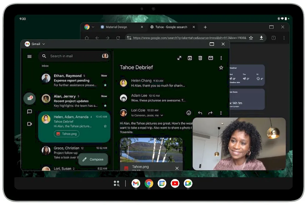 Desktop windowing está chegando aos tablets Android