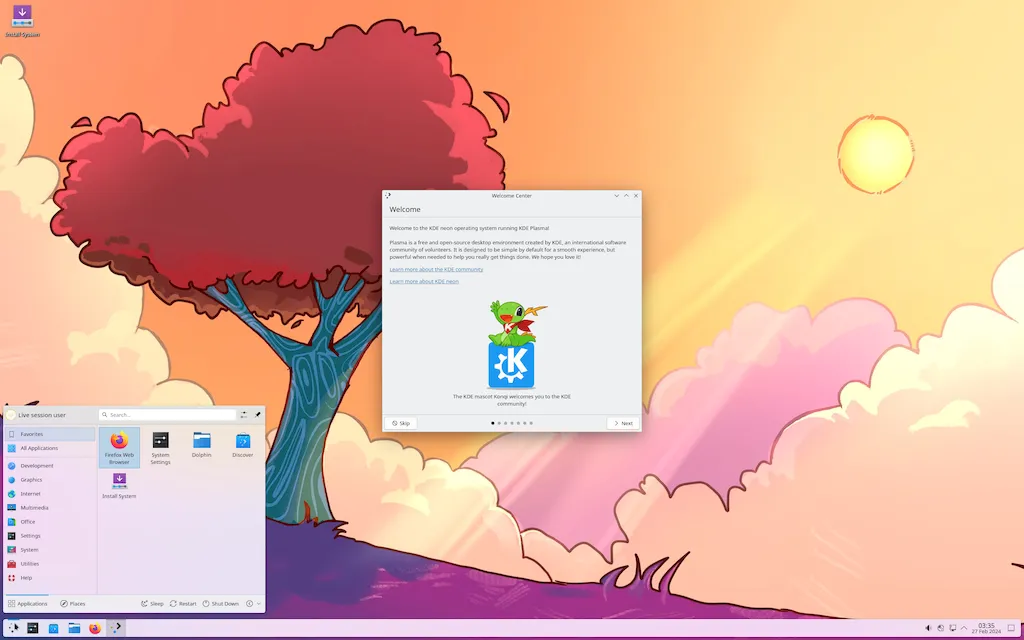 KDE Neon Core, a imutabilidade do Ubuntu ainda limitada a snaps