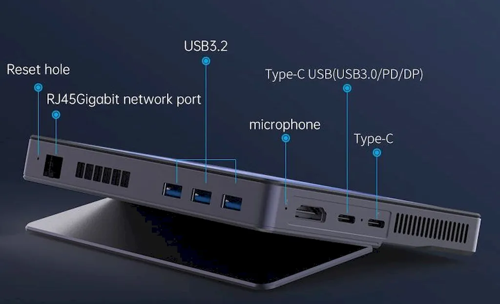 MOREFINE M11, um mini PC com tela touchscreen e chip Intel N200