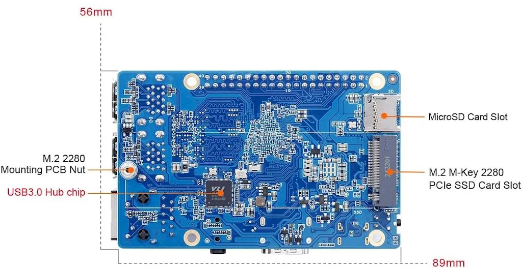 Orange Pi RV, um PC RISC-V de placa única com até 8 GB de RAM e um slot M.2