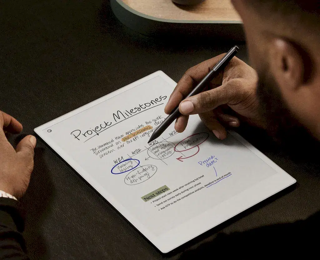 Paper Pro, o primeiro tablet reMarkable com uma tela E Ink Color