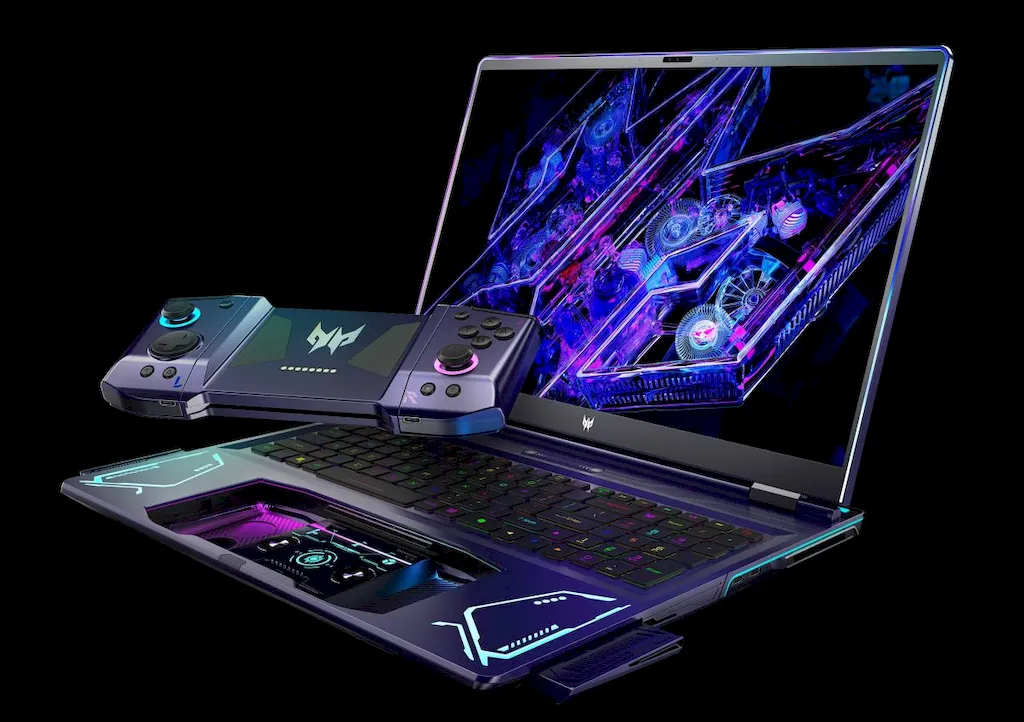 Project DualPlay, um conceito de laptop gamer da Acer