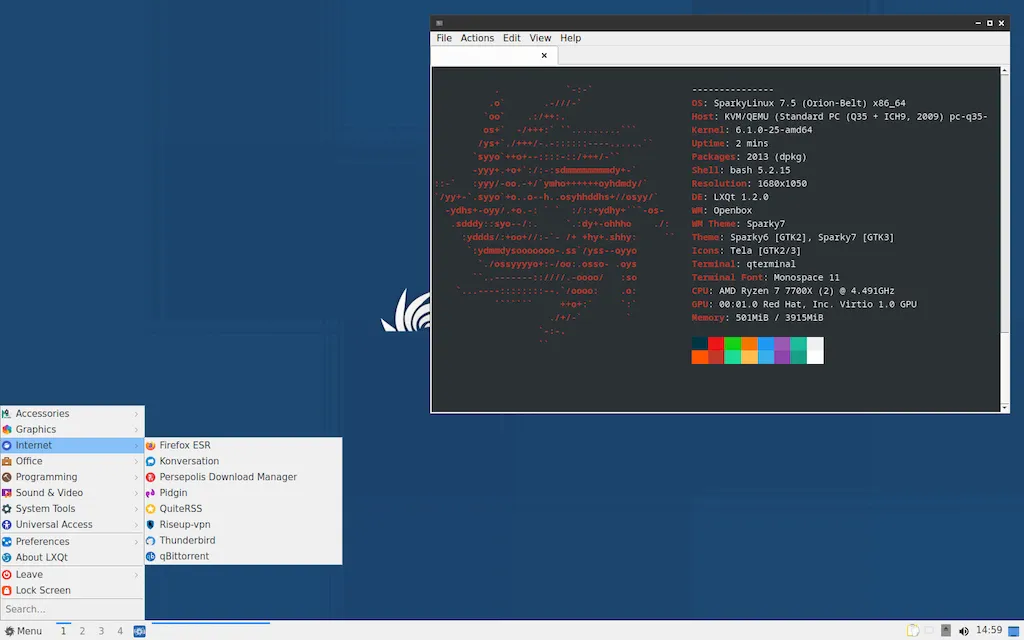 SparkyLinux 7.5 lançado com pacotes atualizados