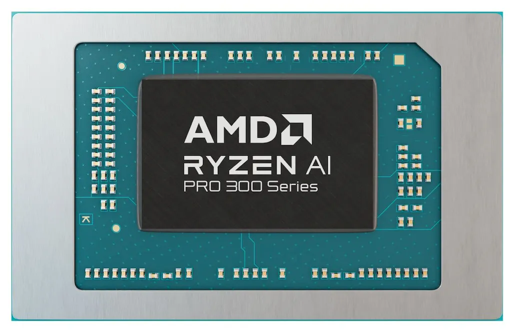 AMD lançou os chips da série Ryzen AI PRO 300 para empresas