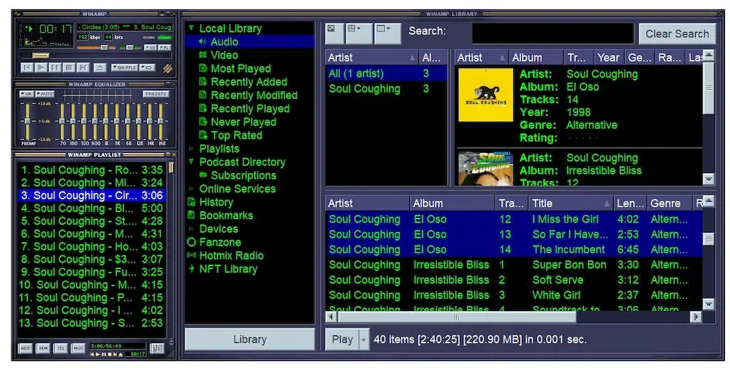 Código fonte do Winamp já está disponível