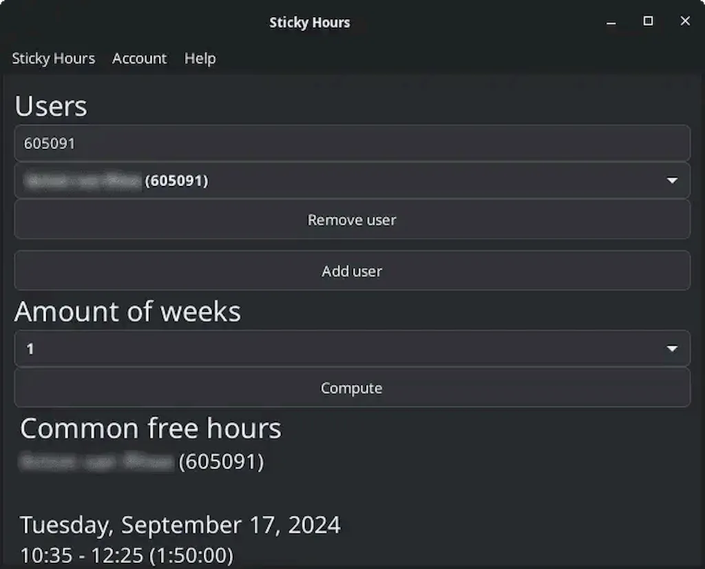 Como instalar o Sticky Hours no Linux via Flatpak