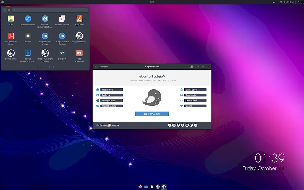 Confira as novidades do Ubuntu Budgie 24.10