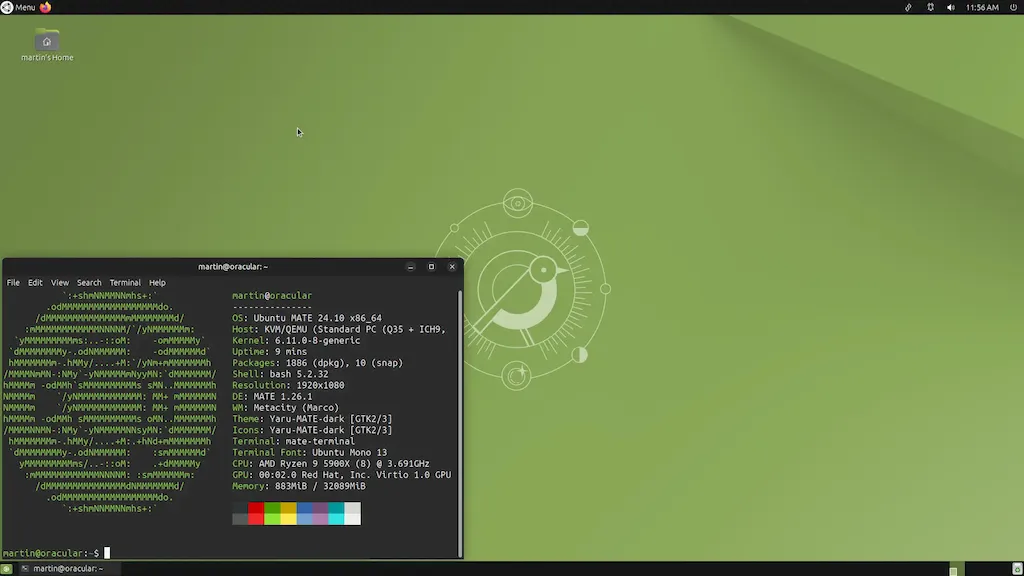 Confira as novidades do Ubuntu MATE 24.10