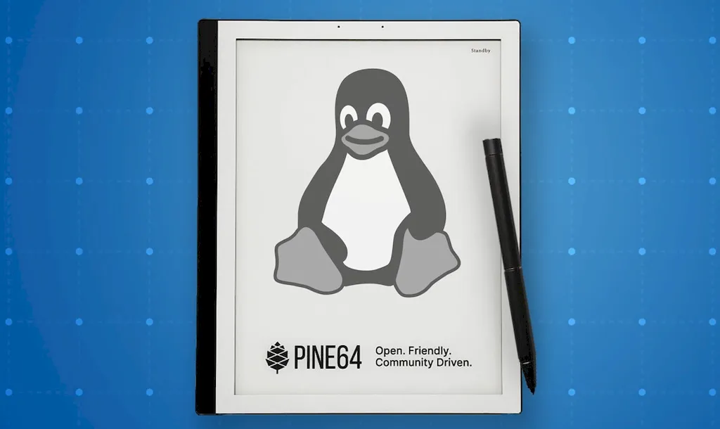 Debian chegou ao PineNote, o Tablet E-Ink com Linux da Pine64