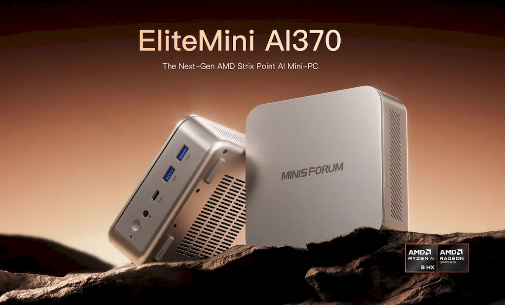 EliteMini AI370 entrará em pré-venda em 28 de outubro