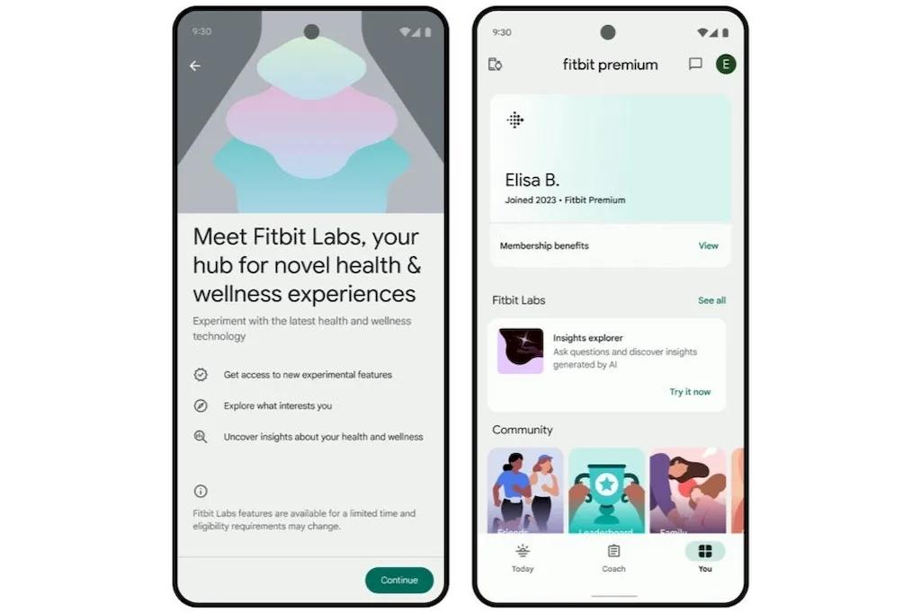 Fitbit Labs, um novo programa que dá insights de saúde usando IA