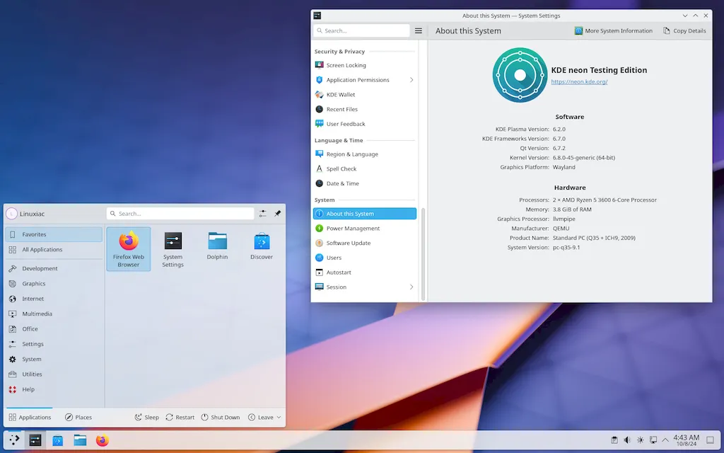 KDE Plasma 6.2 lançado com muitos novos recursos e melhorias