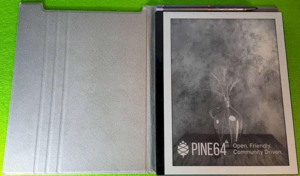 PineNote Community Edition, um tablet E Ink que vem com Debian