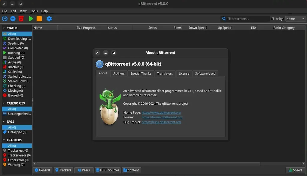 qBittorrent 5 lançado com vários novos recursos e melhorias