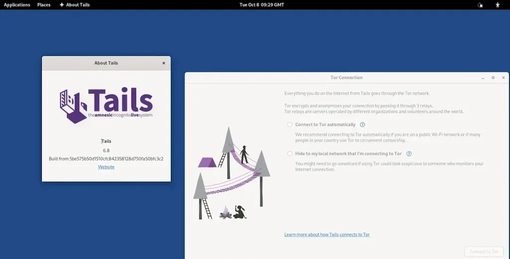 Tails 6.8 traz um novo recurso de reparo do sistema de arquivos