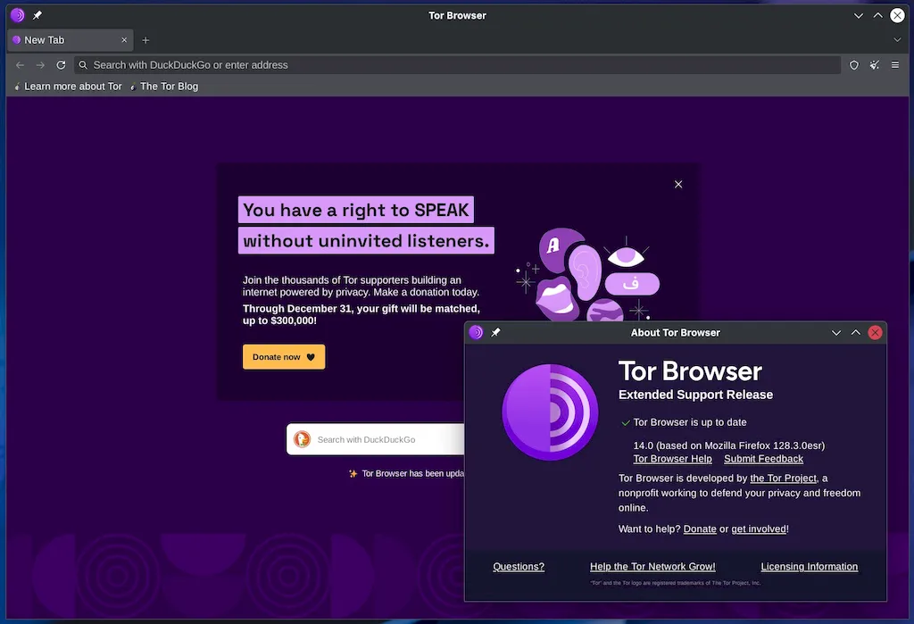 Tor Browser 14 lançado com segurança melhorada, e mais