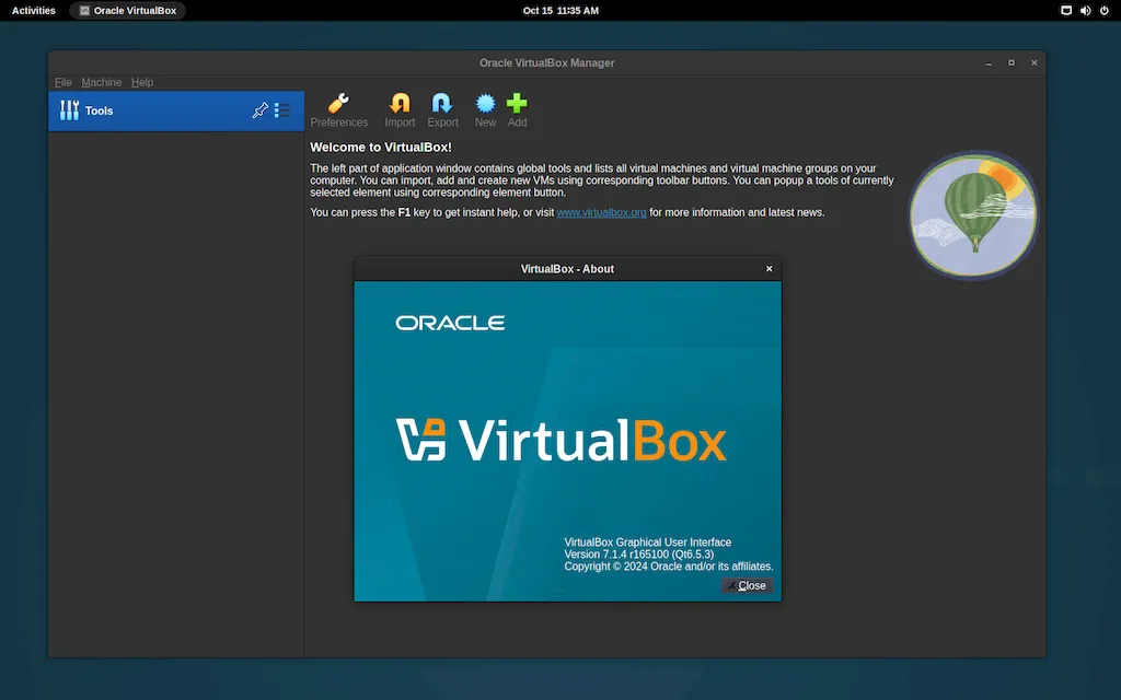 VirtualBox 7.1.4 lançado com correções de bugs e melhorias