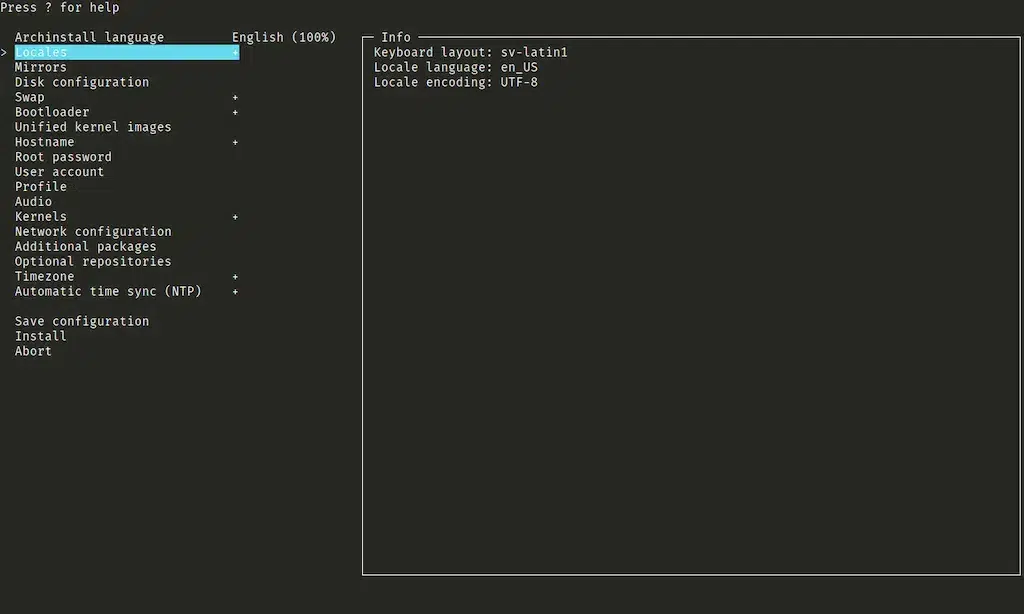 Archinstall 3.0.1 lançado com melhor gerenciamento de partiçãov