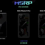 Asus ROG Phone 9 tem Snapdragon 8 Elite e tela de 185 Hz