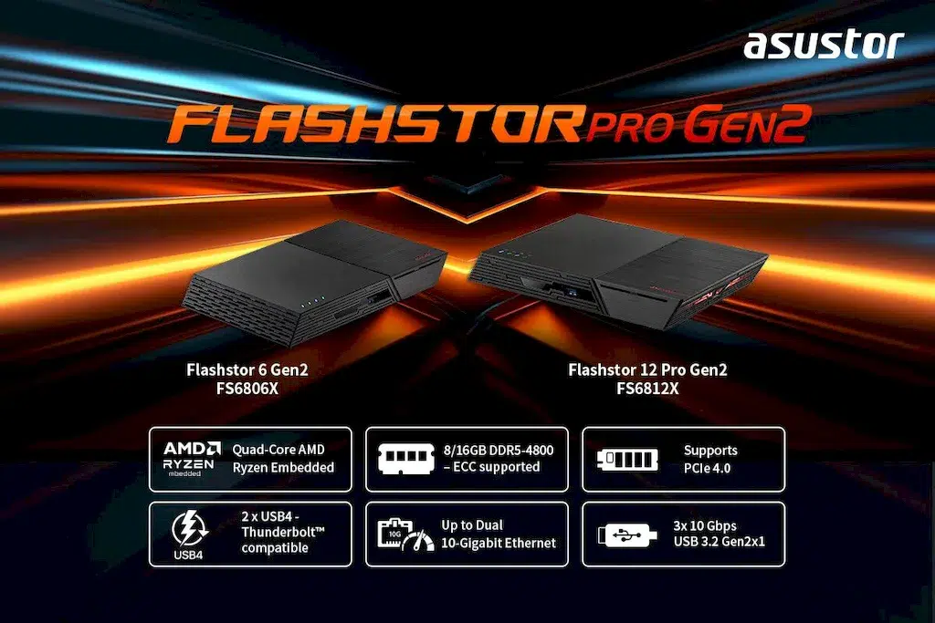 Asustor Flashstor Gen2, um NAS somente SSD com AMD Zen 3