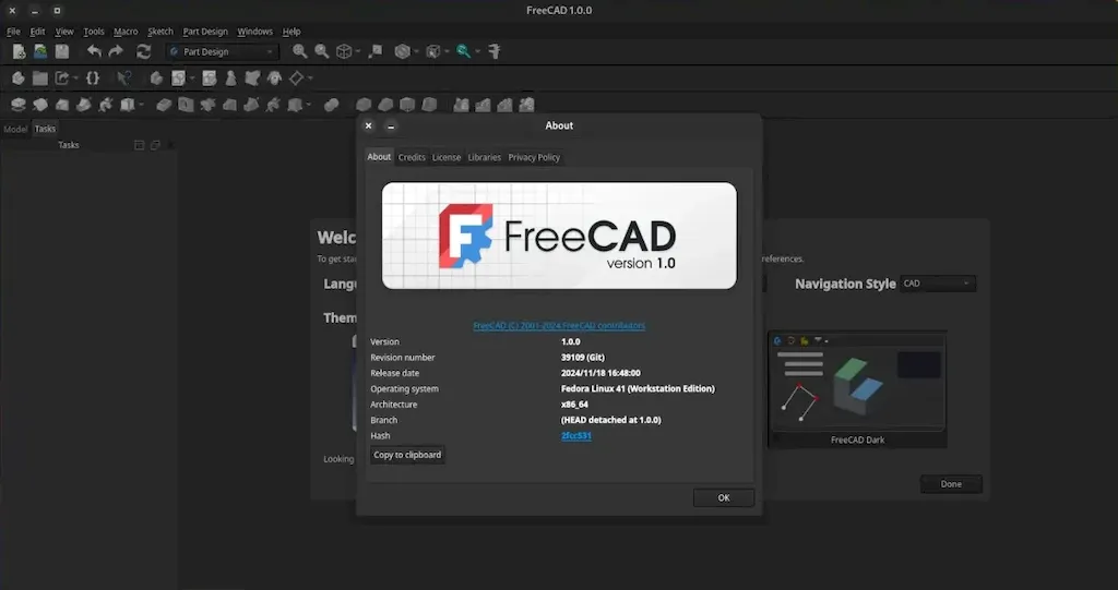 FreeCAD 1 lançado com um novo Assembly Workbench integrado