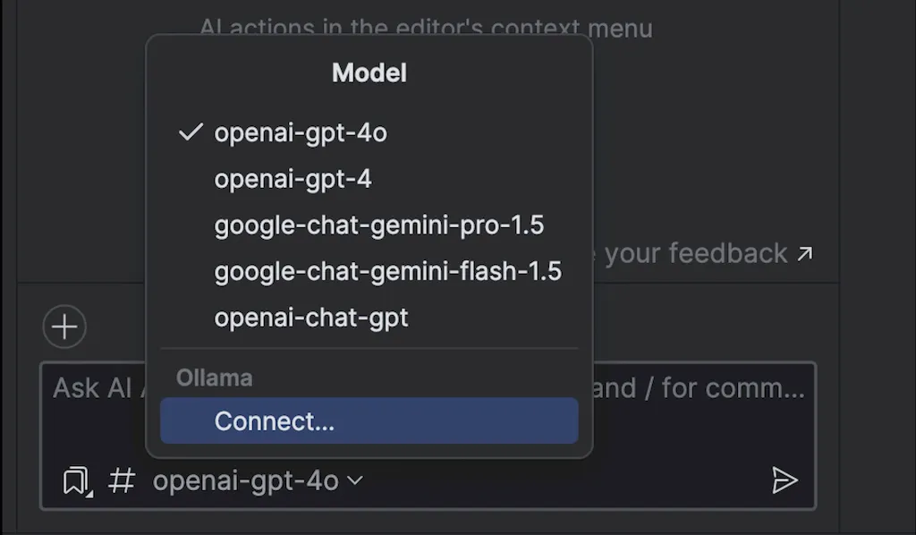 IntelliJ IDEA 2024.3 lançado com suporte a modelos de IA locais