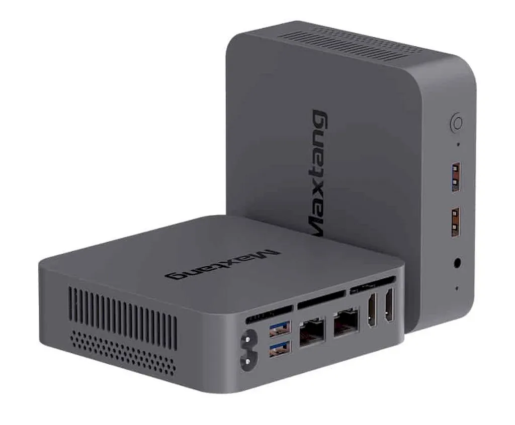 MAX-N100, um mini PC Intel N100 com uma fonte integrada