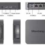 MAX-N100, um mini PC Intel N100 com uma fonte integrada