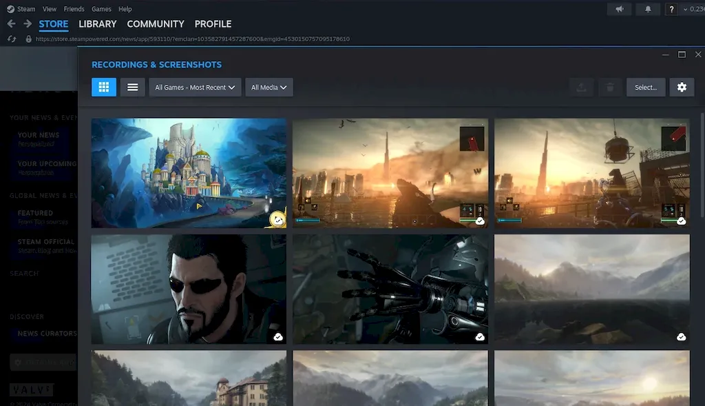 Cliente Steam lançado com o recurso Steam Game Recording, e mais