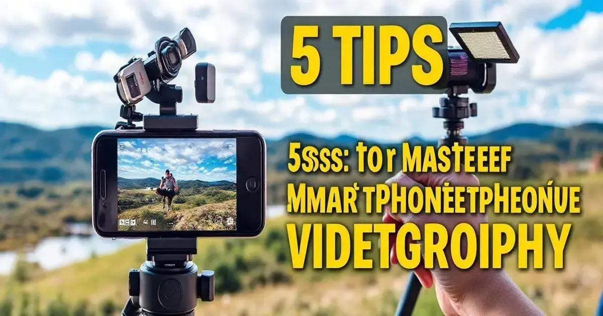 5 Dicas para Dominar a Videografia com Smartphone