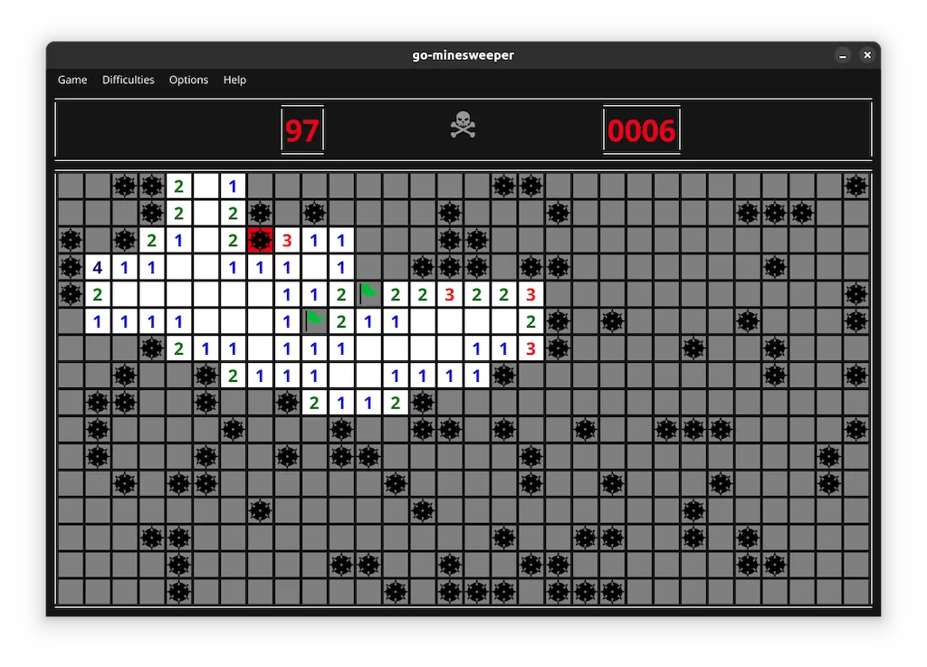 Como instalar o jogo go-minesweeper no Linux via Flatpak