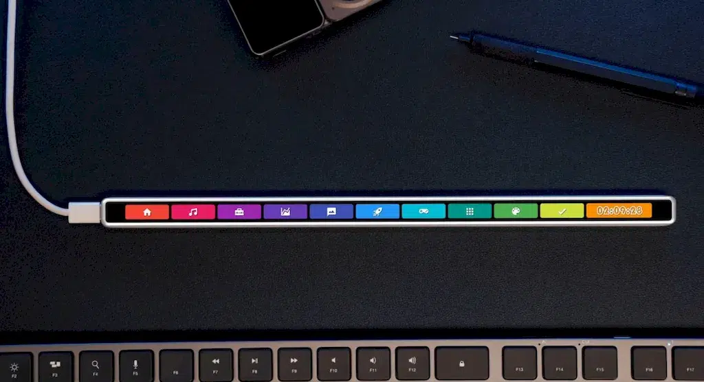 ENIAC Flexbar, uma Touch Bar para PC ou Mac