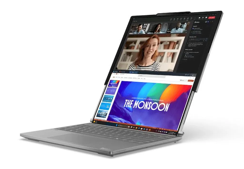 Laptop da Lenovo com tela rolável pode ser lançado em 2025