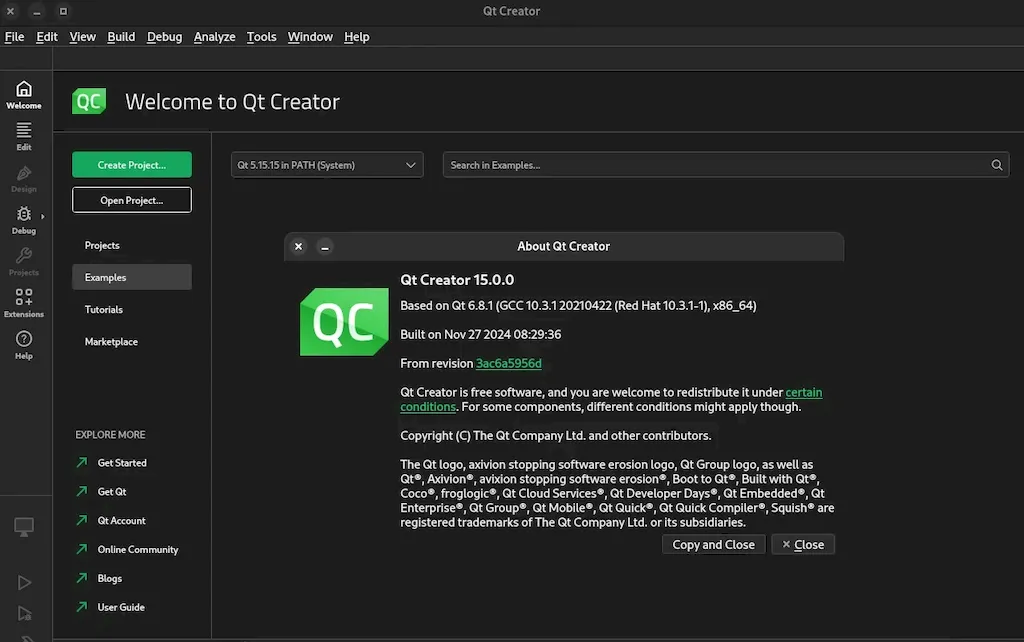 Qt Creator 15 lançado com suporte Axivion, novos temas, e mais