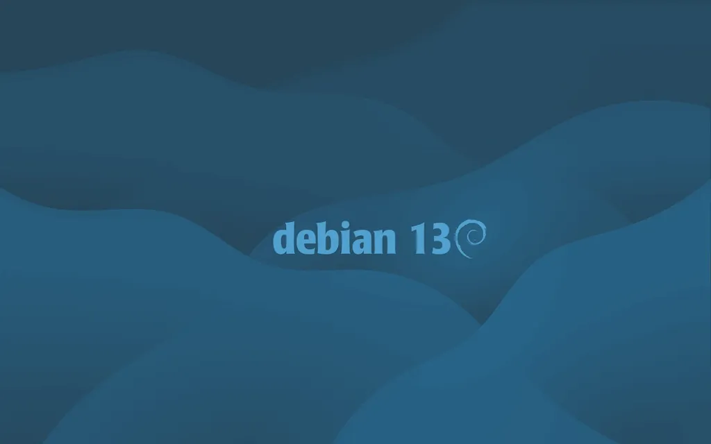 Revelado o tema padrão do Debian 13 "Trixie"