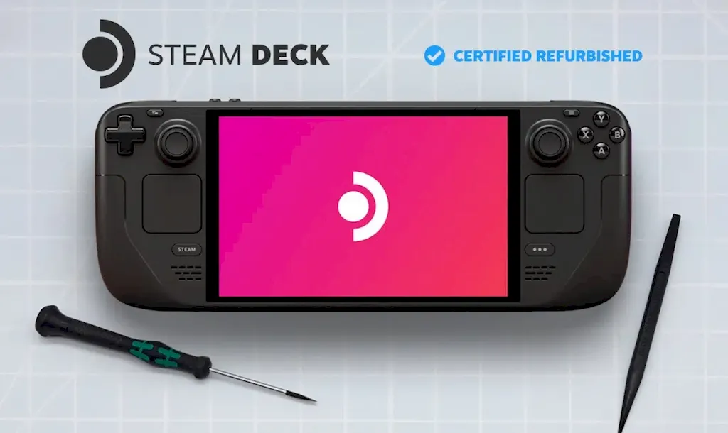 Valve Oferece Steam Deck OLED Recondicionado com Qualidade Garantida a Preço Acessível