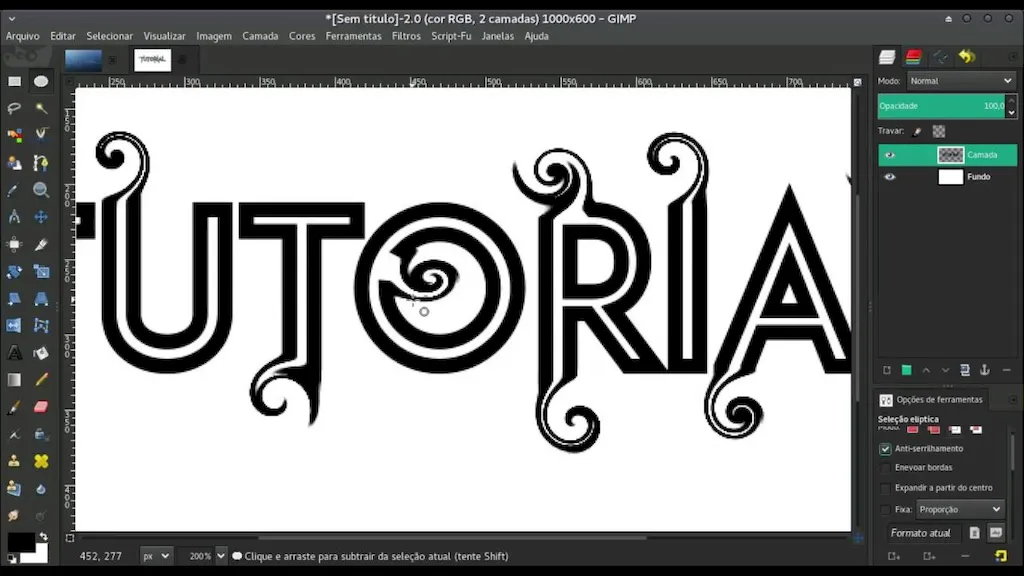 Como acrescentar fontes novas no GIMP e transformar seu design