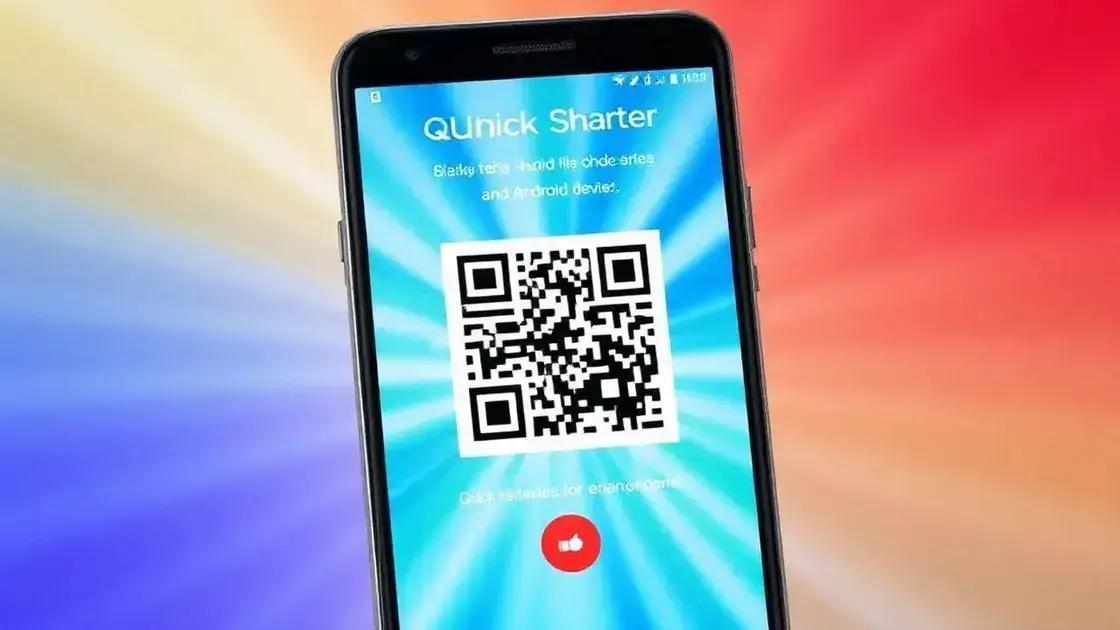 Como Compartilhar Arquivos via QR Code no Quick Share