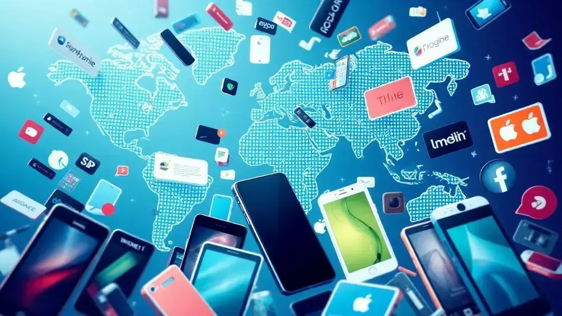 Crescimento do Mercado Global de Smartphones