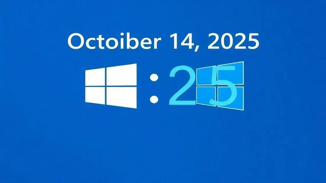 Fim do Suporte ao Windows 10