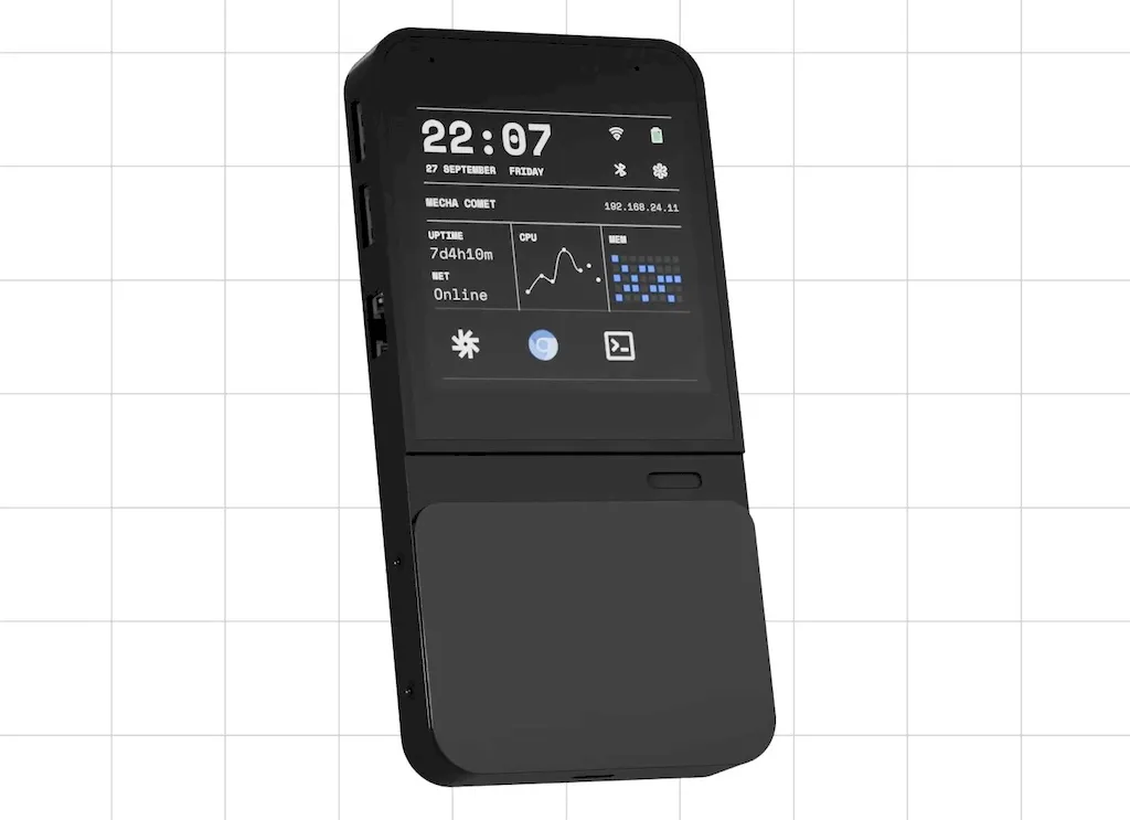 Mecha Comet: Um Handheld Com Linux Feito para Personalização
