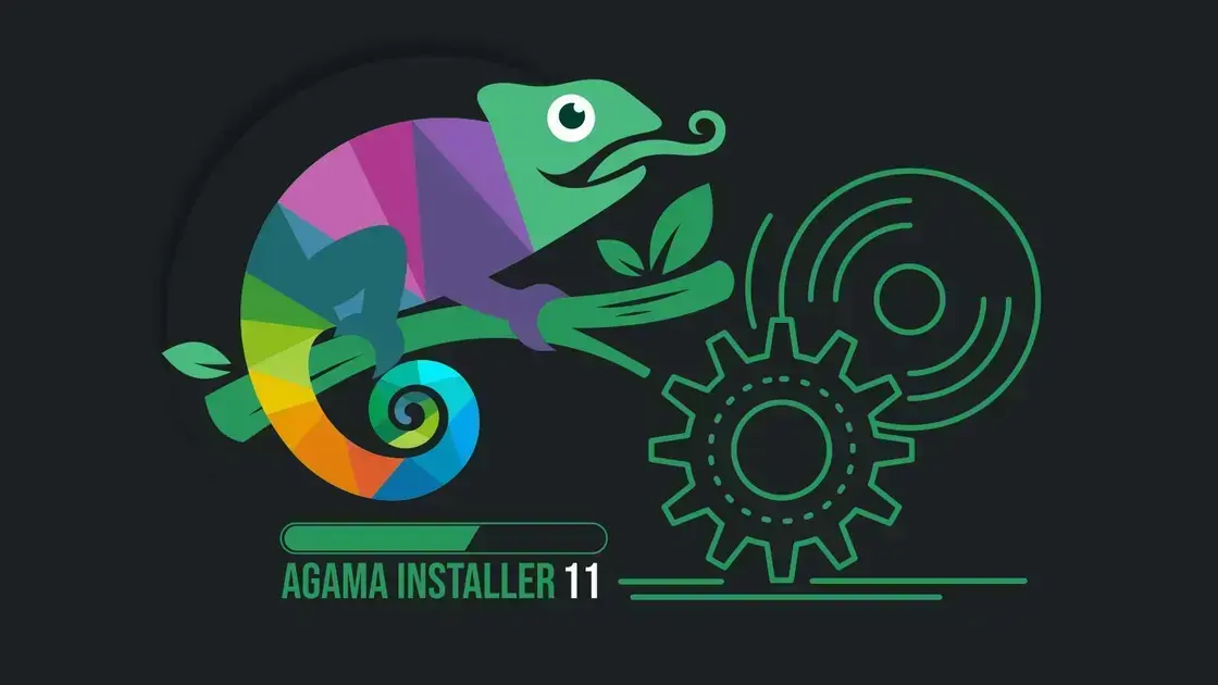 Novidades do Agama Installer