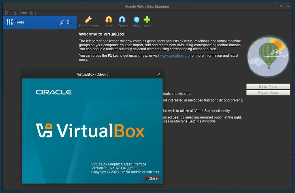 Novidades do VirtualBox 7.1.6: Correções e Melhorias