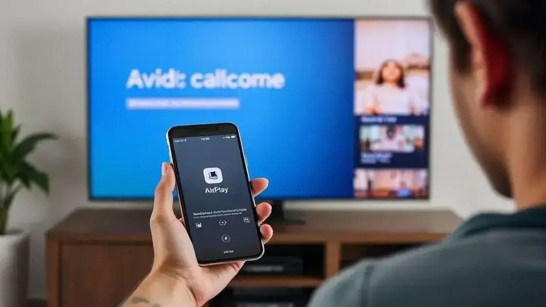 Passo 1: Conectando o iPhone e a TV